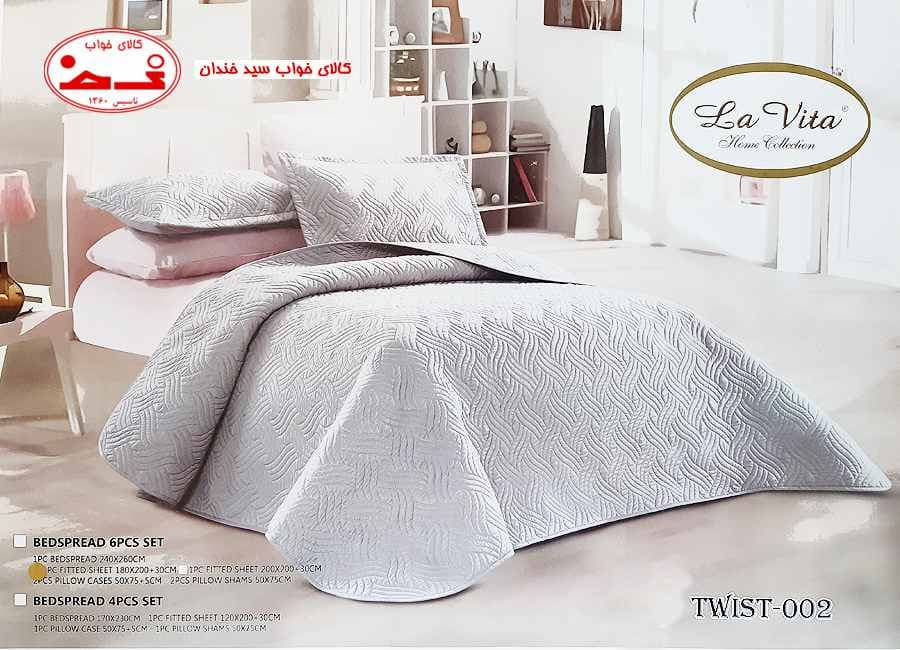 روتختی پنبه دوزی دونفره TWIST ـ 002
