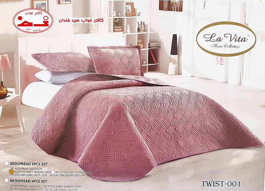 روتختی پنبه دوزی دونفره TWIST ـ 001 — تصویر ۲
