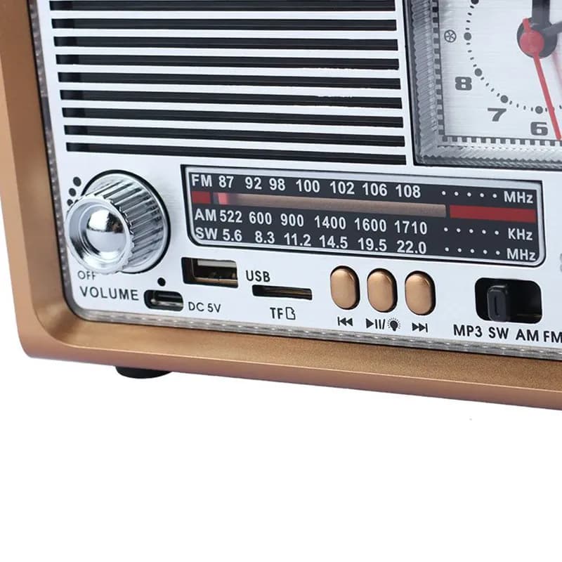رادیو اسپیکر بلوتوثی قابل حمل ان ان اس مدل NS-8890BT — تصویر ۴