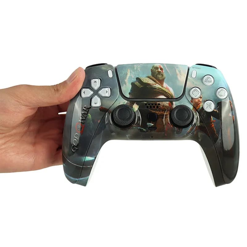 دسته بازی بی سیم PlayStation 4 مدل T29 Plus طرح God of War — تصویر ۵
