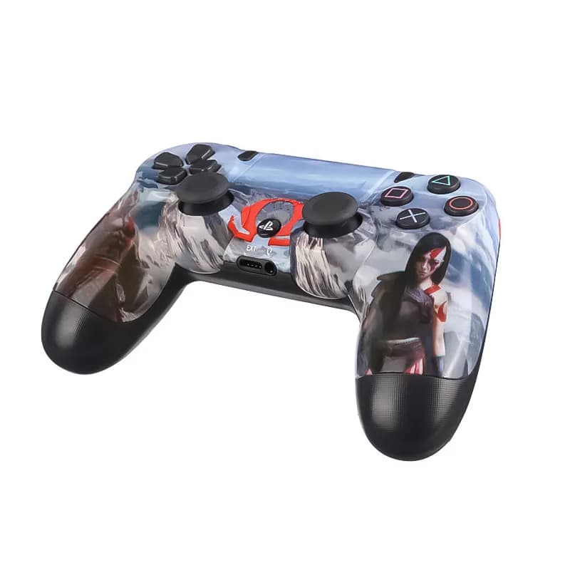 دسته بازی بی سیم PlayStation 4 طرح کاستوم God of War B — تصویر ۳