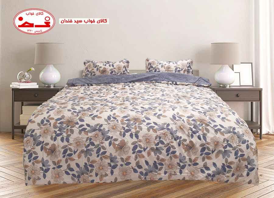 ست لحاف دونفره گل ناز