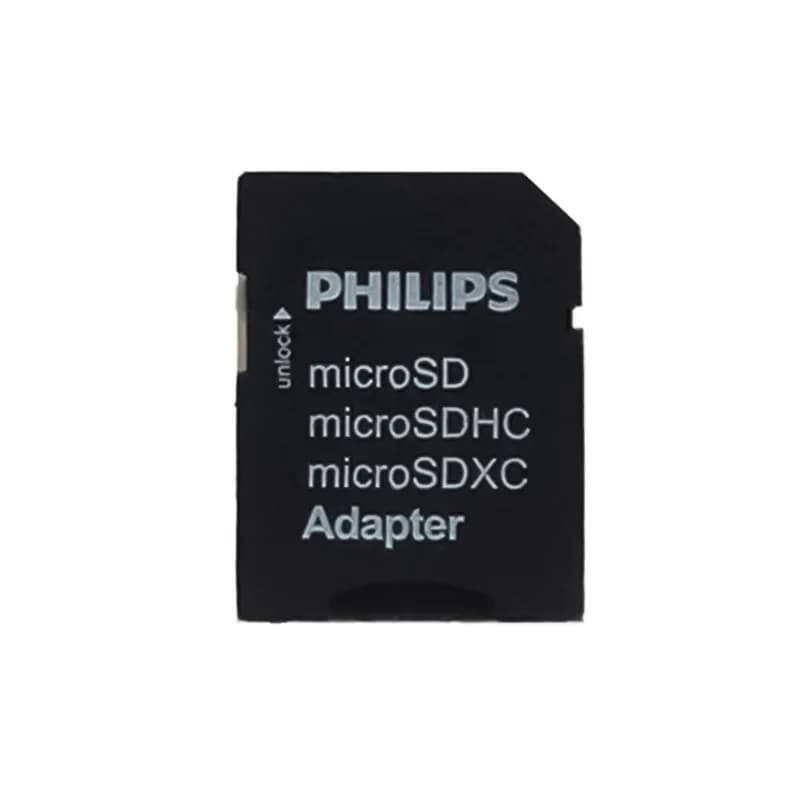 کارت حافظه MicroSDHC فیلیپس FM16MP65B ظرفیت 16 گیگابایت + خشاب — تصویر ۳