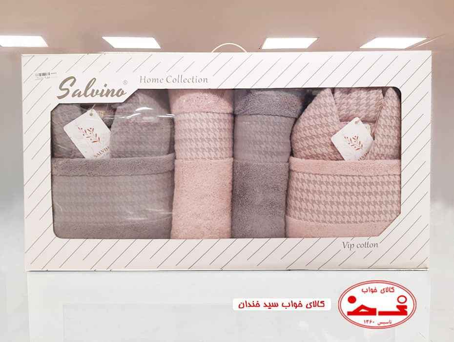 ست حوله جهیزیه عروس داماد 61 — تصویر ۲