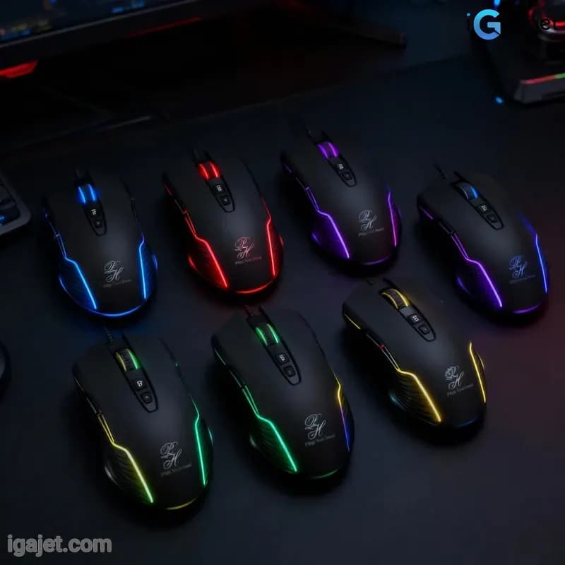 ماوس گیمینگ سیم دار پی های تک مدل RG315 Max Edition — تصویر ۸