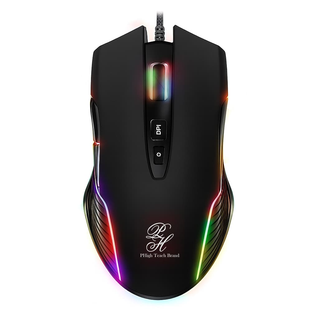 ماوس گیمینگ سیم دار پی های تک مدل RG315 Max Edition — تصویر ۱۰