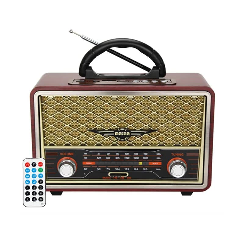رادیو اسپیکر بلوتوثی قابل حمل مییر مدل M-156BT + ریموت کنترل