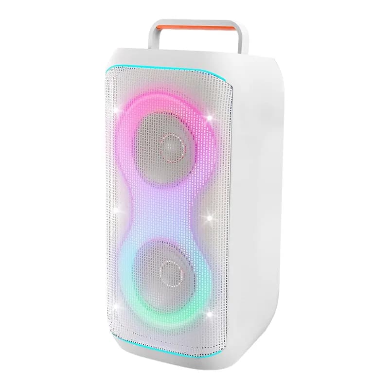 اسپیکر بلوتوثی قابل حمل کربی مدل CR-L0606 + میکروفون و ریموت کنترل — تصویر ۳