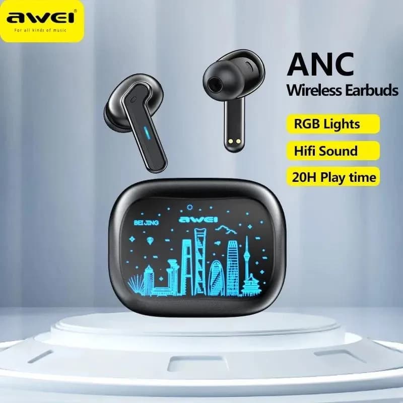 هندزفری بلوتوثی اوی مدل Awei T53 ANC — تصویر ۵