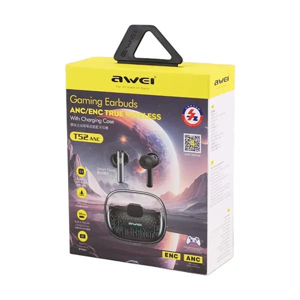 هندزفری بلوتوثی اوی مدل Awei T52 ANC — تصویر ۸