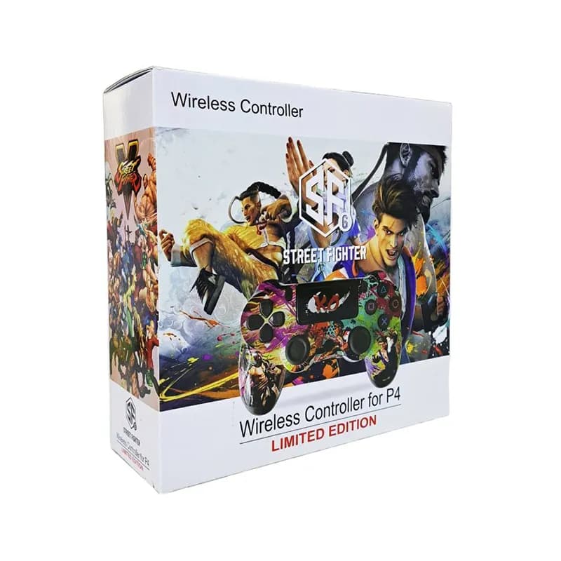 دسته بازی بی سیم PlayStation 4 طرح کاستوم Street Fighter — تصویر ۵