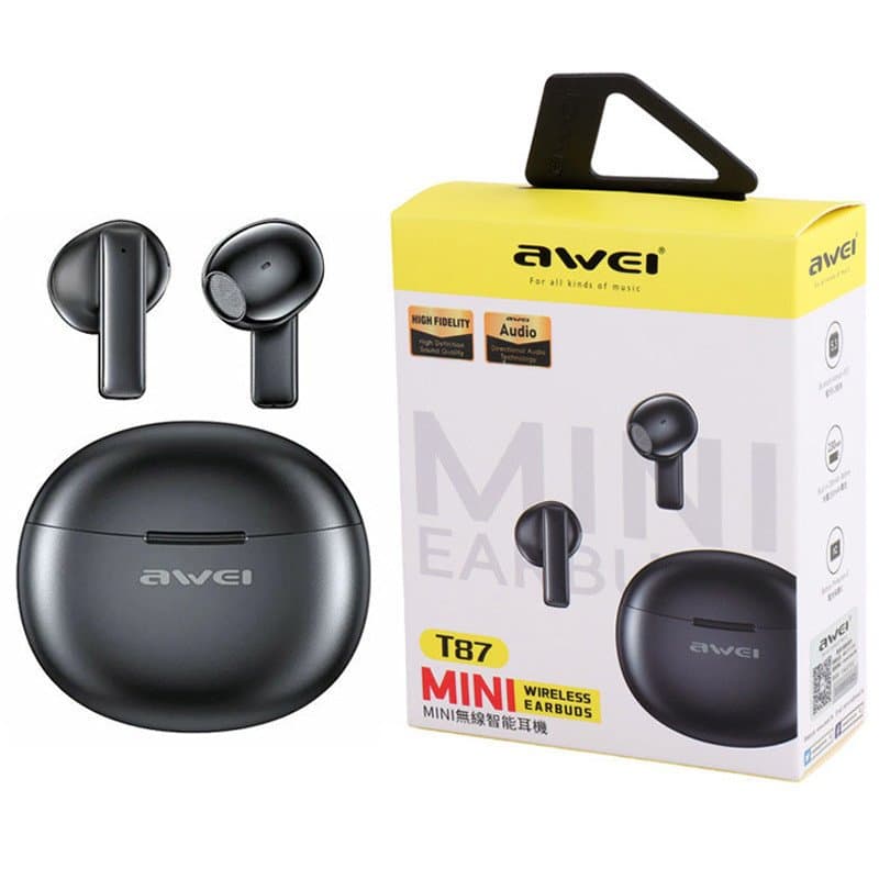 هندزفری بلوتوثی اوی مدل Awei Mini T87 TWS — تصویر ۷