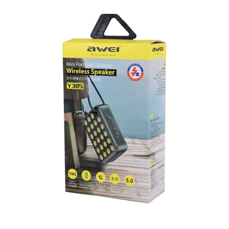 اسپیکر بلوتوثی قابل حمل اوی مدل Awei Y385 — تصویر ۶
