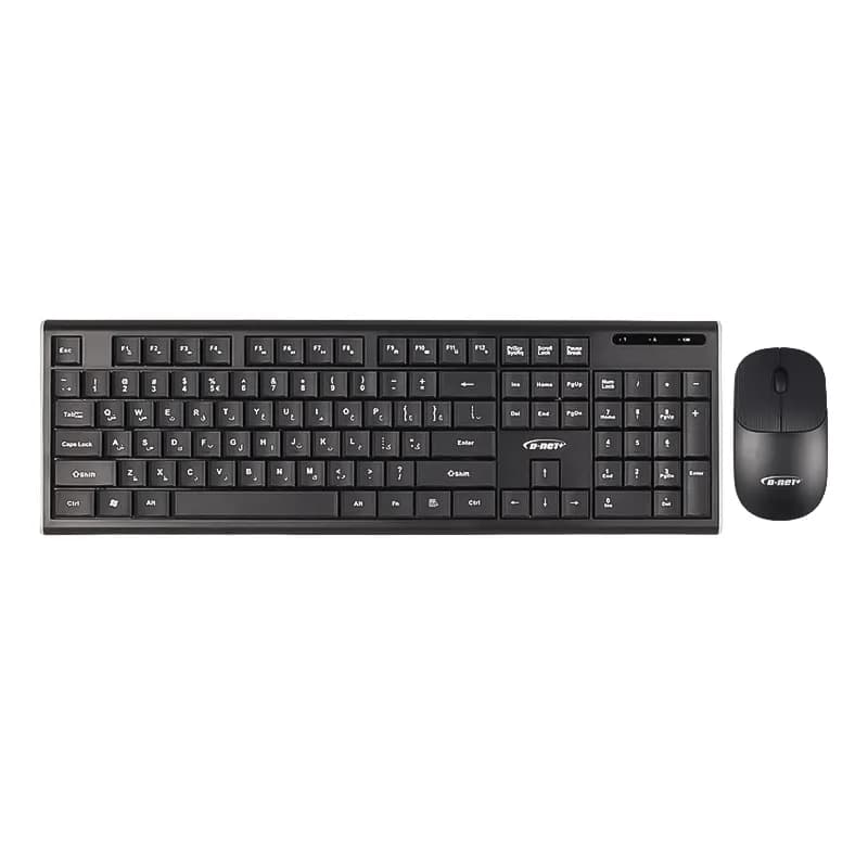 کیبورد و ماوس بی سیم دی نت مدل D-Net DT-2024