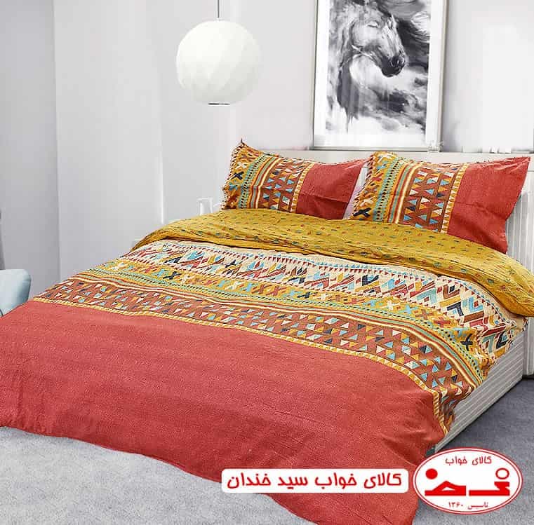 سرویس ملحفه سایز 120 سرخپوستی — تصویر ۵