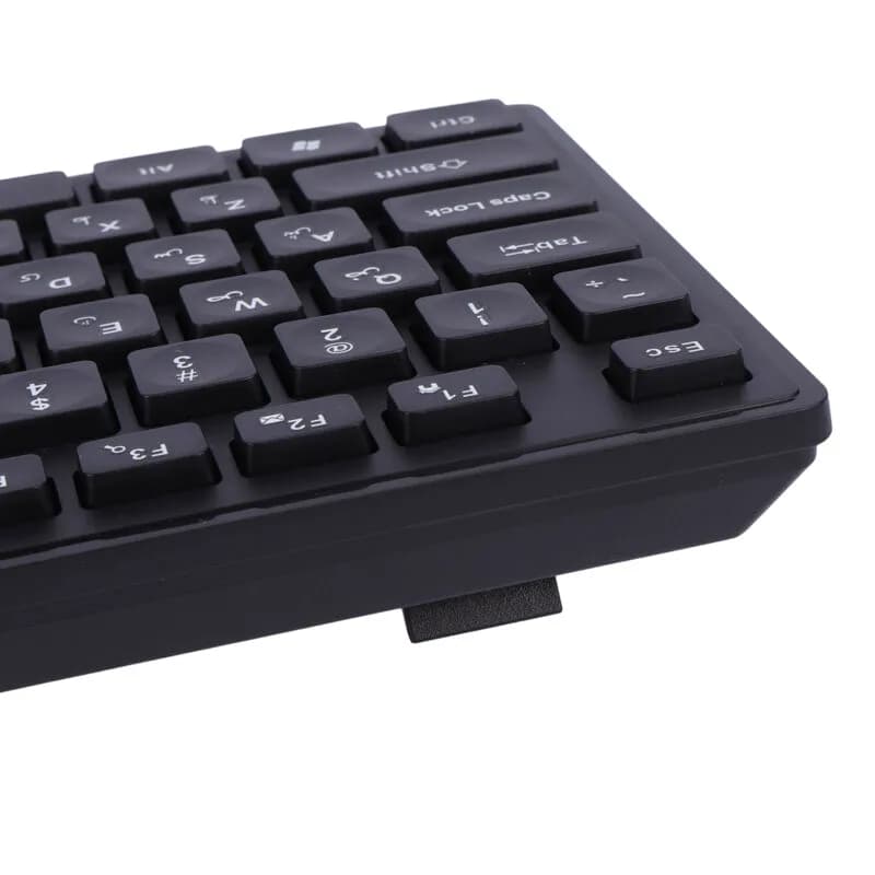 کیبورد سیم دار دی نت مدل D-Net DT-993 – مشکی — تصویر ۷