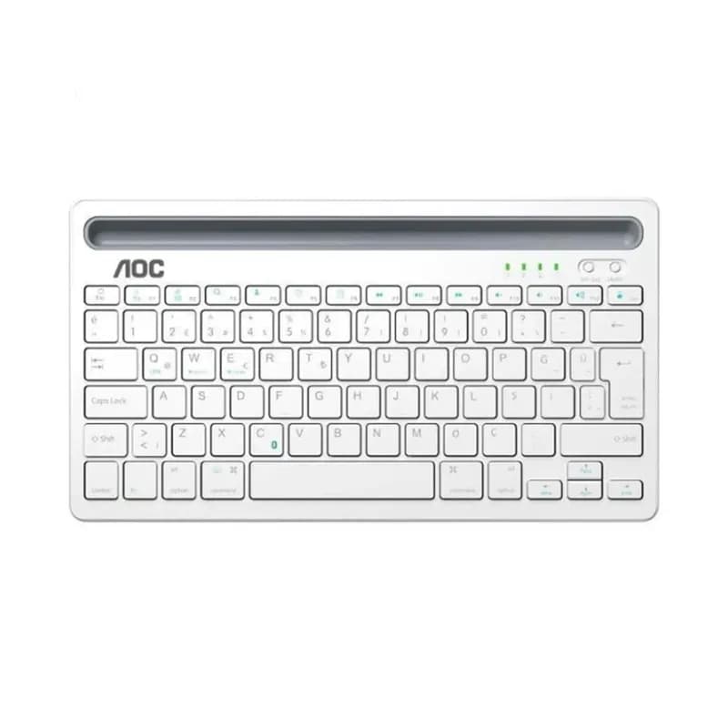 مینی کیبورد بلوتوثی ای او سی مدل AOC KB701 – سفید