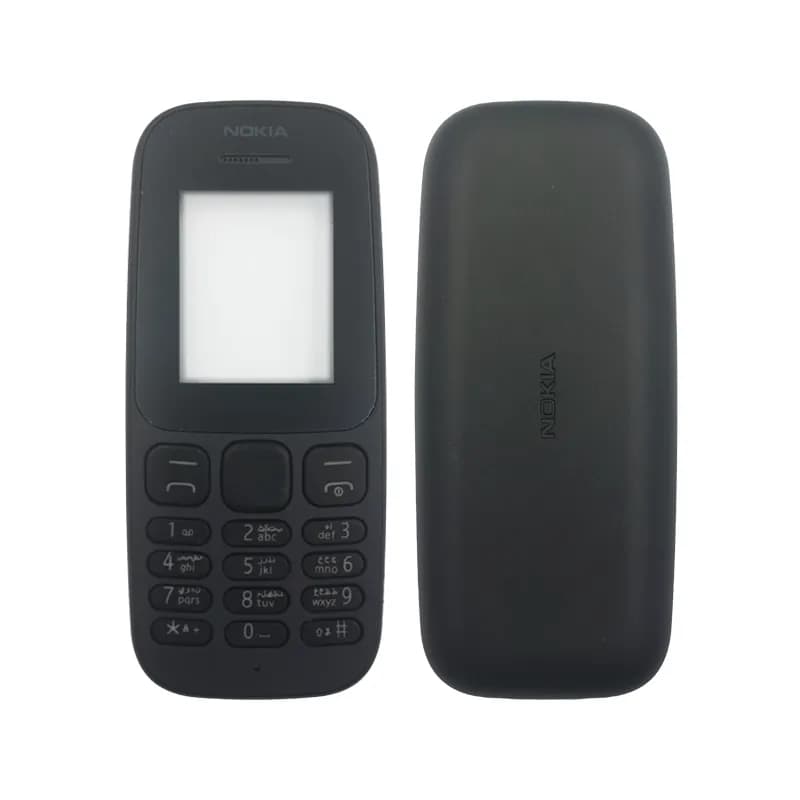 قاب پشت و رو گوشی نوکیا مدل Nokia N105 2017 – مشکی