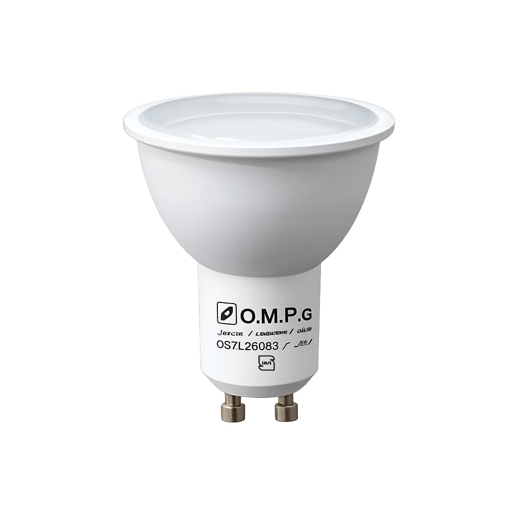 لامپ هالوژن 7 وات مدل مات smd امید پدیده پایه GU10