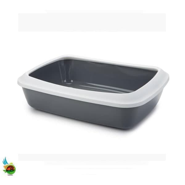 ظرف خاک گربه لبه دار ساویک مدل ایریز سایز کوچک