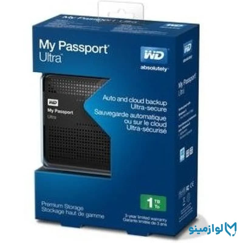 هارد اکسترنال وسترن دیجیتال مدل My Passport Ultra ظرفیت 1 ترابایت — تصویر ۲