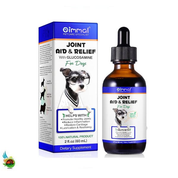 قطره مراقبت از مفاصل و ران سگ اویمال Oimmal joint aid & relief for dogs حجم ۶۰ میلی لیتر