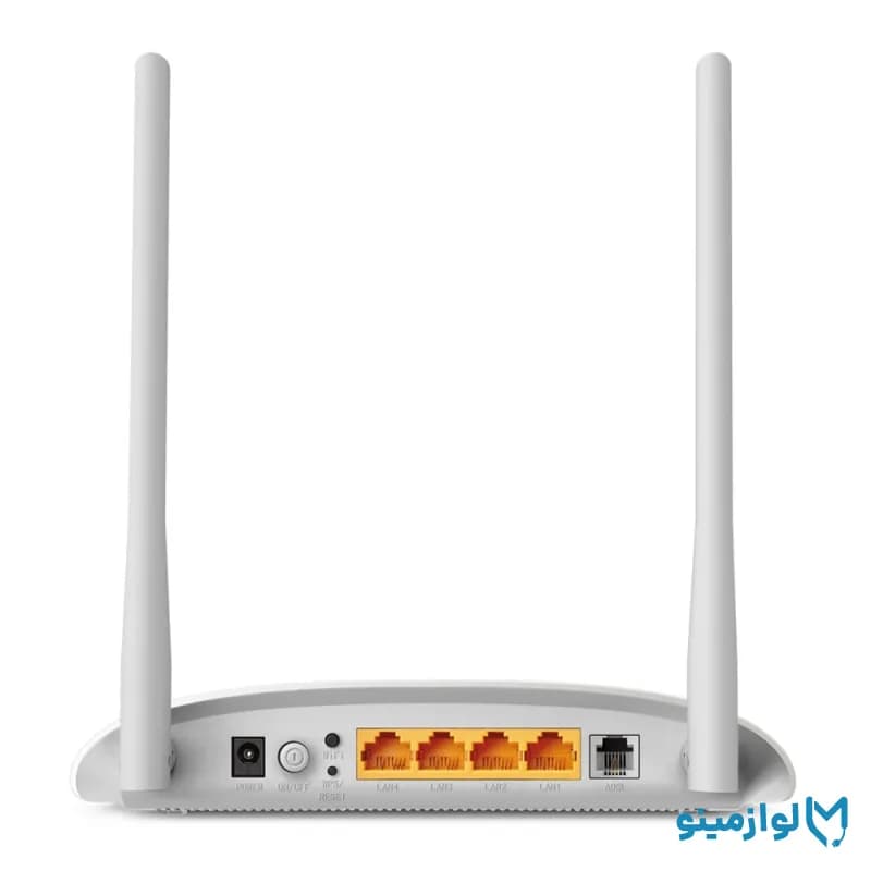 مودم روتر ADSL2 Plus بی‌سیم N300 تی پی-لینک مدل TD-W8961N_V1 استوک اوپن باکس ADSL2+ — تصویر ۳