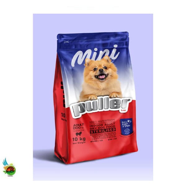 غذای خشک سگ بالغ نژاد کوچک عقیم پولر Puller mini adult sterilised (فله ای) — تصویر ۲