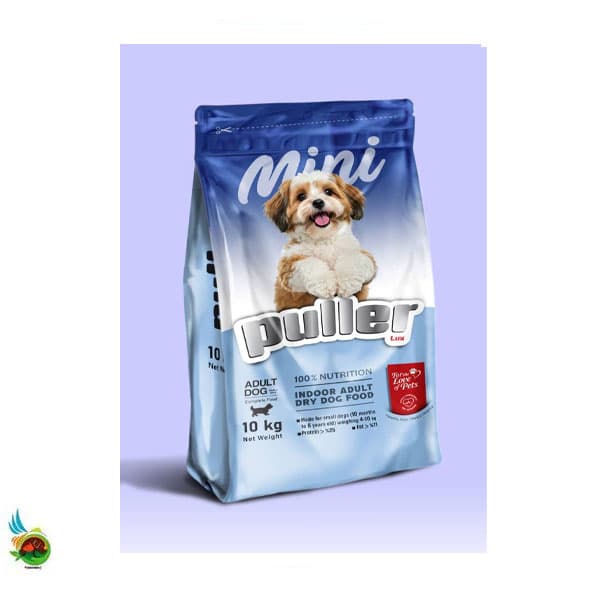 غذای خشک سگ بالغ نژاد کوچک پولر Puller mini adult dog food (فله ای)