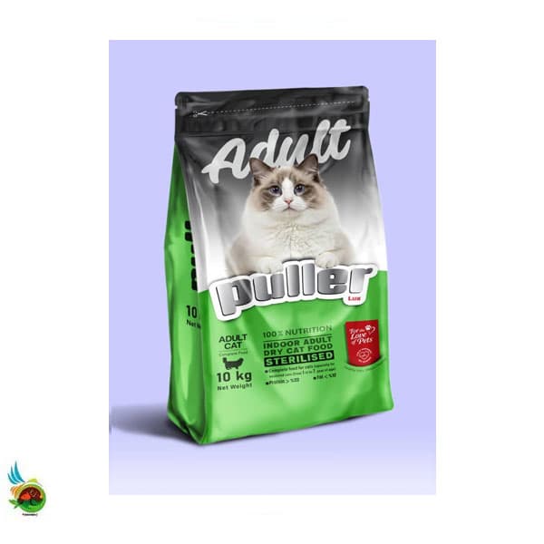 غذای خشک گربه بالغ عقیم پولر Puller adult cat sterilised (فله ای)