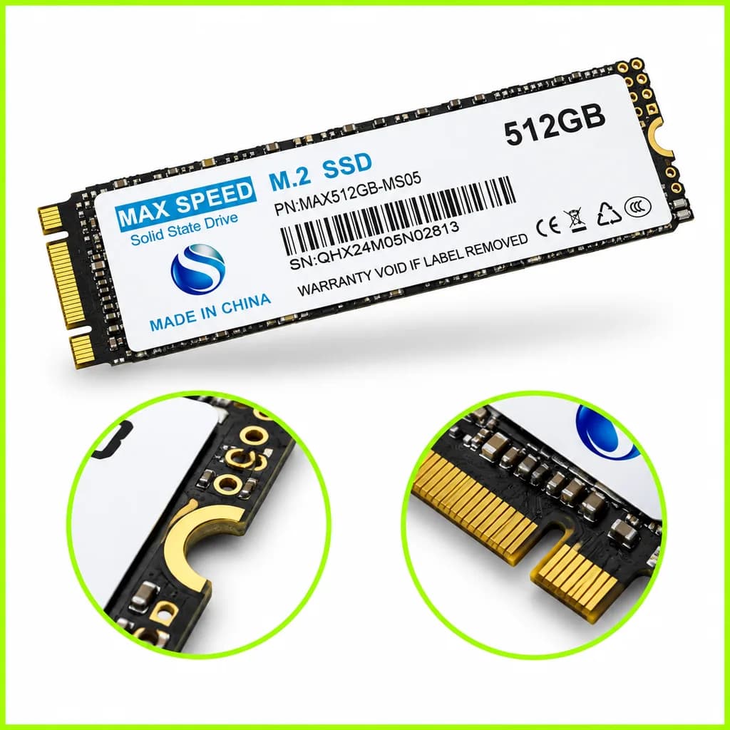 هارد اس‌اس‌دی 512 گیگابایت مکس اسپید سلامت 91 – Max Speed 512GB SSD M.2 SATA — تصویر ۶