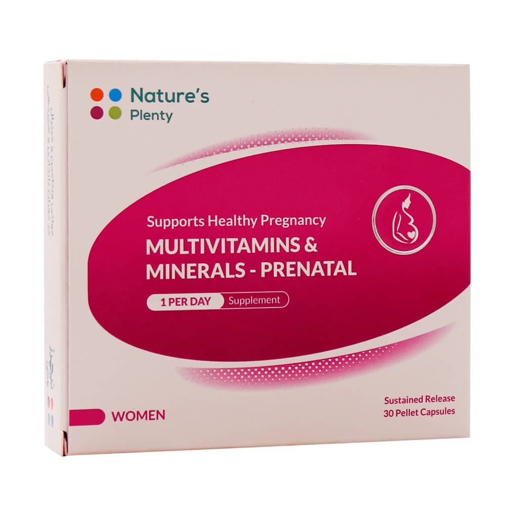 کپسول مولتی ویتامین و مینرال در دوران بارداری و شیردهی نیچرز پلنتی/Natures Plenty