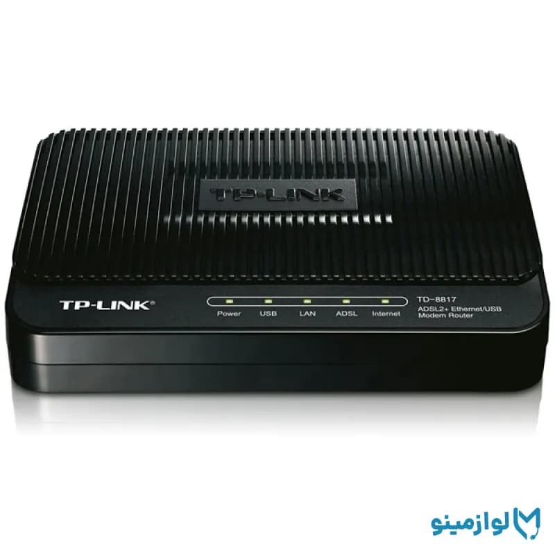 مودم ADSL2+ تی‌پی‌لینک مدل TP-Link TD-8817 استوک — تصویر ۲