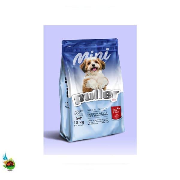 غذای خشک سگ بالغ نژاد کوچک پولر Puller mini adult dog food وزن ۱۰ کیلوگرم