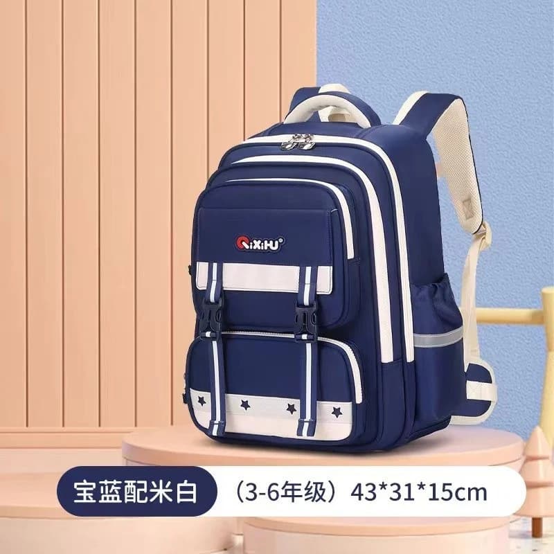 کوله پشتی مدرسه QiXiHu مدل Q5602 — تصویر ۸