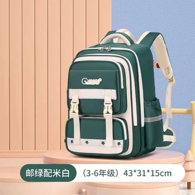 کوله پشتی مدرسه QiXiHu مدل Q5602 — تصویر ۹
