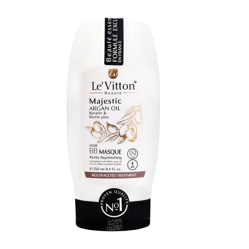 ماسک مو لویتون مدل BB ( حاوی روغن آرگان )/LEVITTON — تصویر ۳