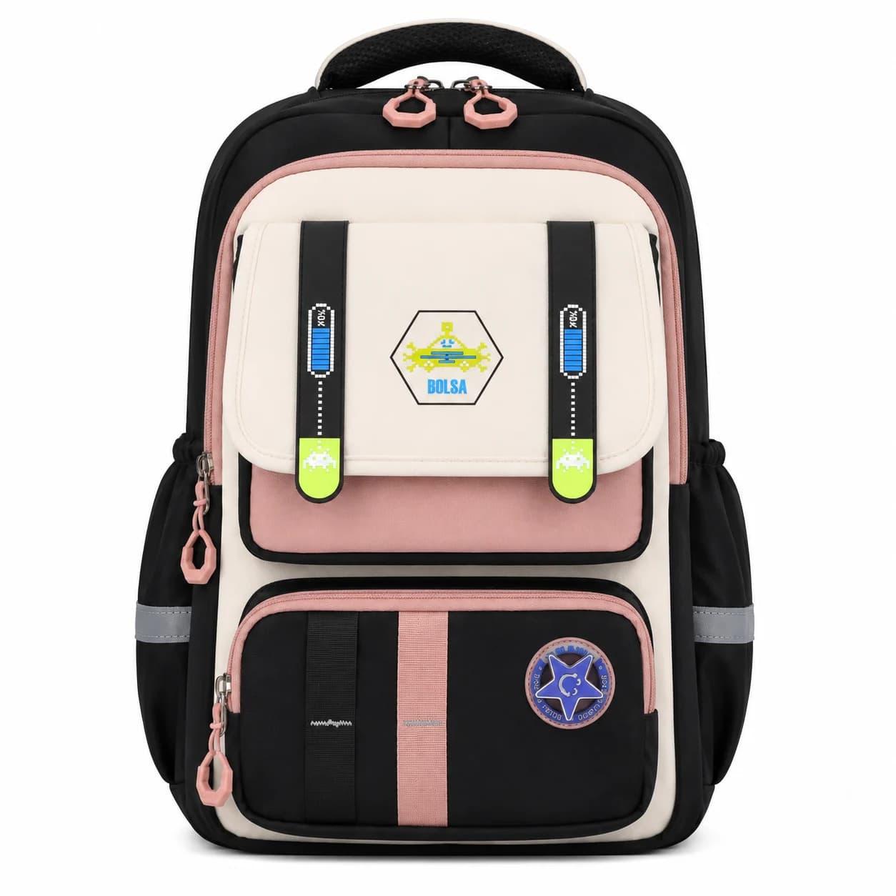 کوله پشتی مدرسه BOLSA CLASSIC مدل 0% — تصویر ۲