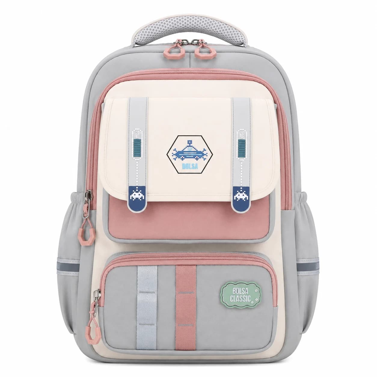 کوله پشتی مدرسه BOLSA CLASSIC مدل 0% — تصویر ۴