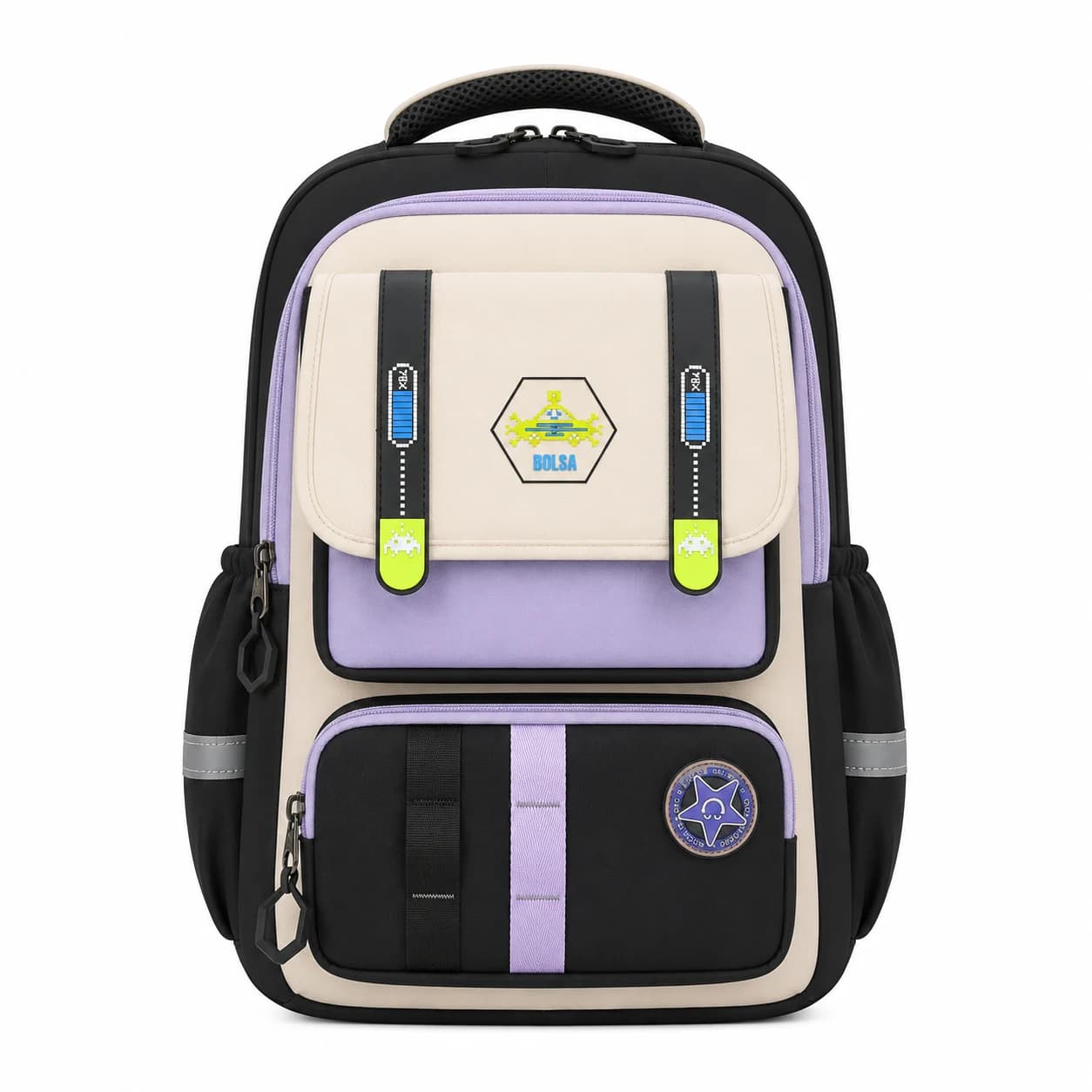 کوله پشتی مدرسه BOLSA CLASSIC مدل 0% — تصویر ۵