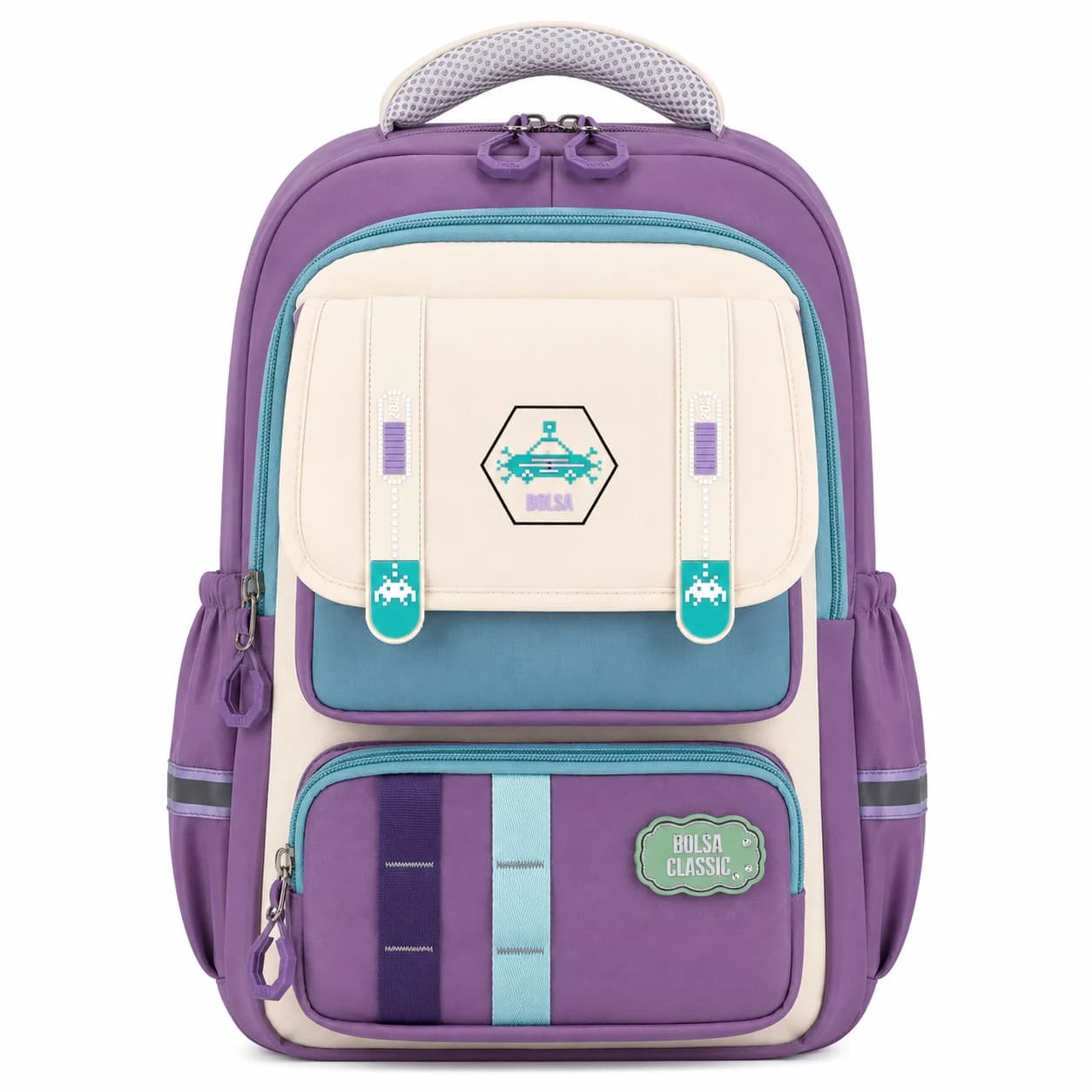 کوله پشتی مدرسه BOLSA CLASSIC مدل 0% — تصویر ۷