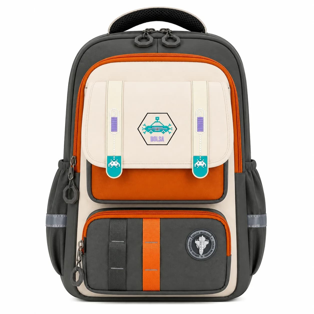 کوله پشتی مدرسه BOLSA CLASSIC مدل 0% — تصویر ۸