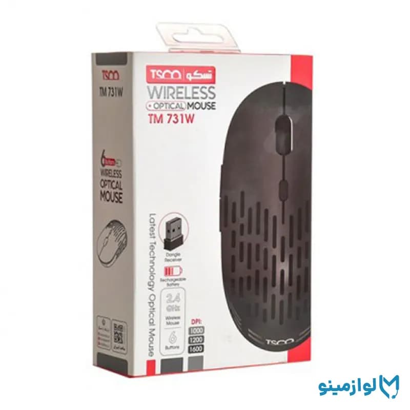 موس بی سیم تسکو مدل TM 731W