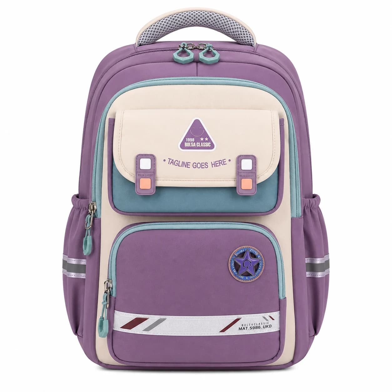 کوله پشتی مدرسه Bolsa Classic مدل MAT.5986.UKD