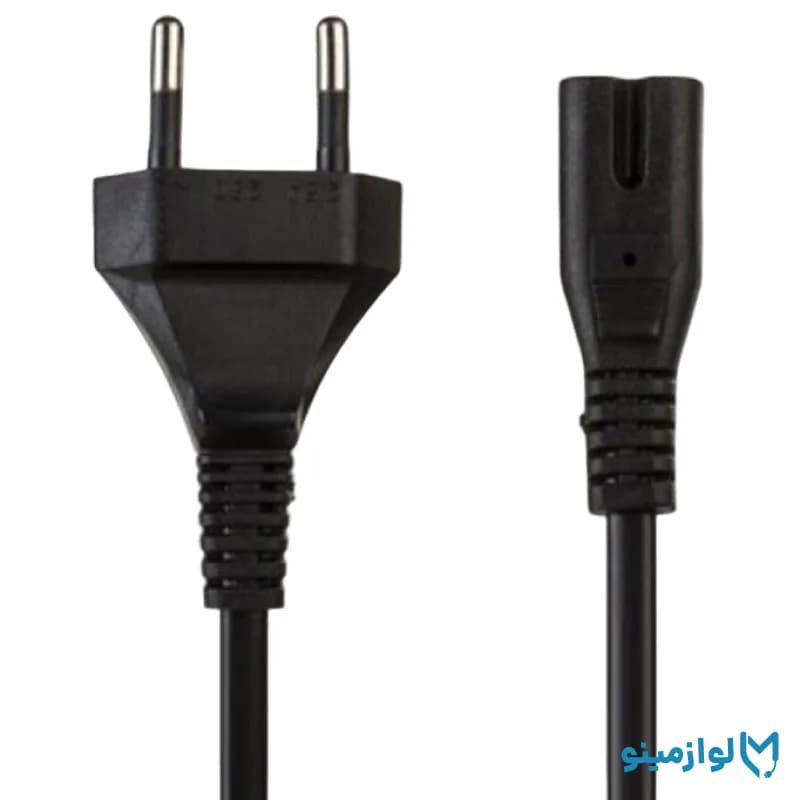 کابل برق دو پین 1.5 متر مدل لوازمینو