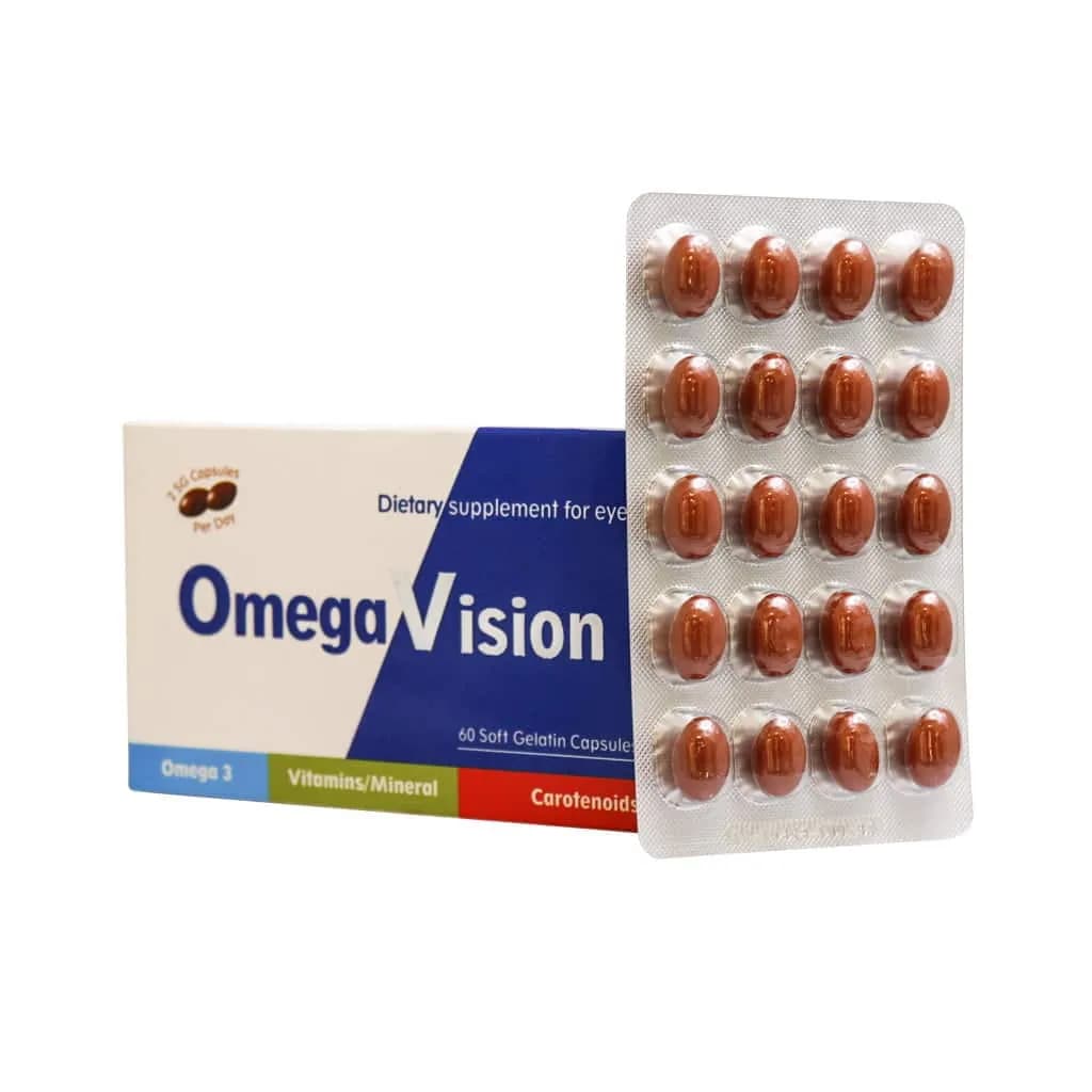 کپسول ژلاتینی نرم امگاویژن دانا/Dana Omega Vision — تصویر ۲