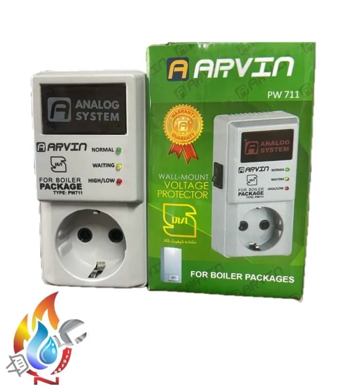محافظ تک خانه پکیج آنالوگ آروین مدل PW711 — تصویر ۵