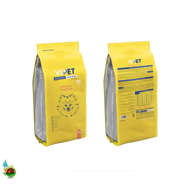 غذای خشک سگ بالغ نژاد کوچک وی پت طعم مرغ VIPET small breed adult dogs with chicken وزن 3 کیلوگرم — تصویر ۲
