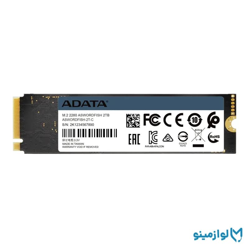 هارد SSD ای دیتا SWORDFISH M.2 500GB — تصویر ۴