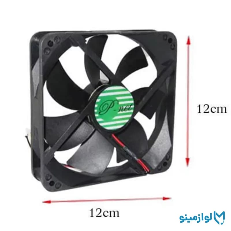 فن خنک‌کننده کیس پی‌نت مدل 12×12 سانتی‌متر — تصویر ۵